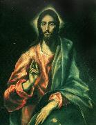the saviour El Greco